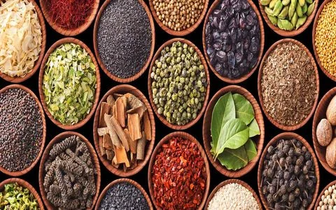 طبع انواع ادویه ها به همراه مصلح آن ها