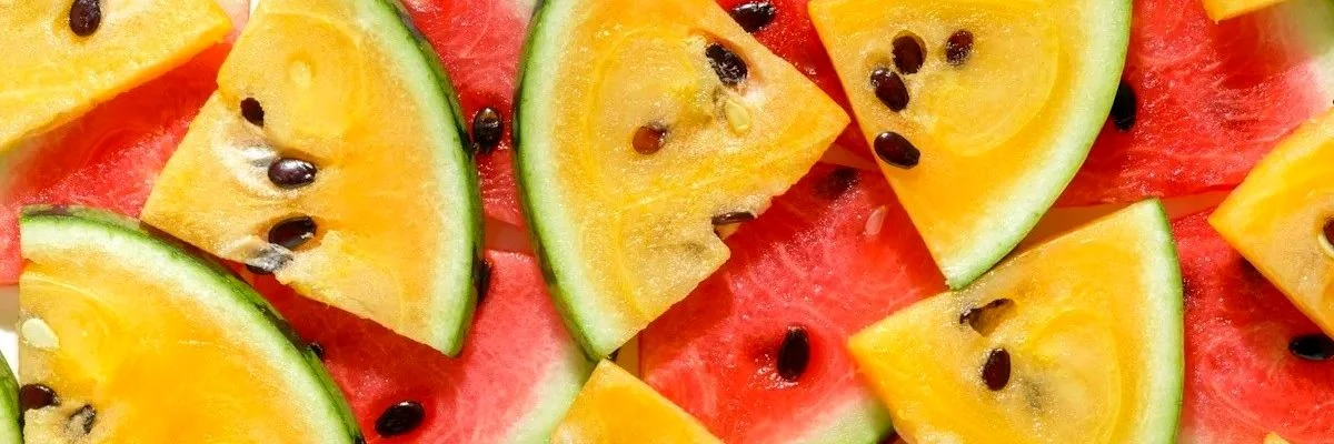 هندوانه زرد و قرمز چه فرقی باهم دارند؟