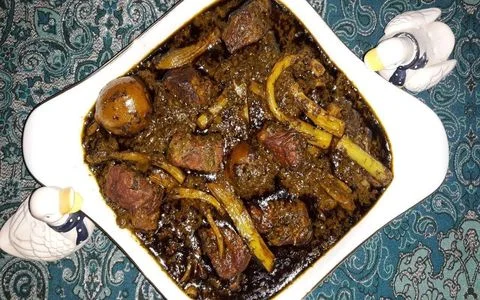 خورشت کنگر رو به سبک شیرازیا و بدون گوشت درست کن + نحوه تهیه 